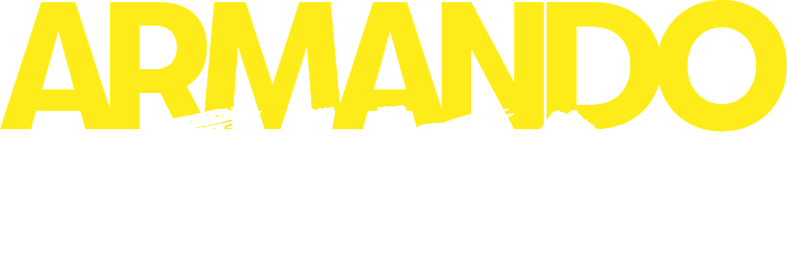 Palabra armando en letras amarillas y palabra Jaleo en letras blancas, son solo las letras del logo de la página.